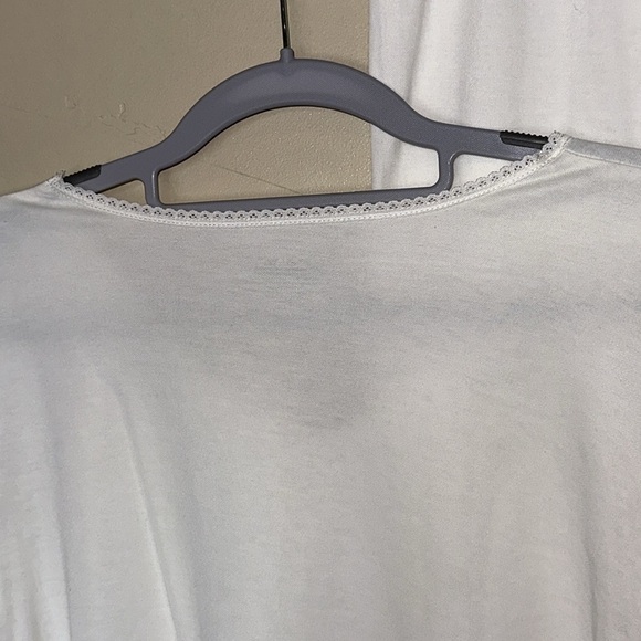 NEW 2 piece pants and long sleeve V neck top layering, warmth, comfort Sz 1X - Picture 9 of 11